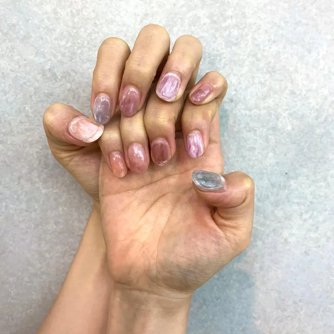 ネイル アートネイル シンプルネイル ハンドネイル Kureha/ネイル トレンドヘアのマツエク・マツパデザイン