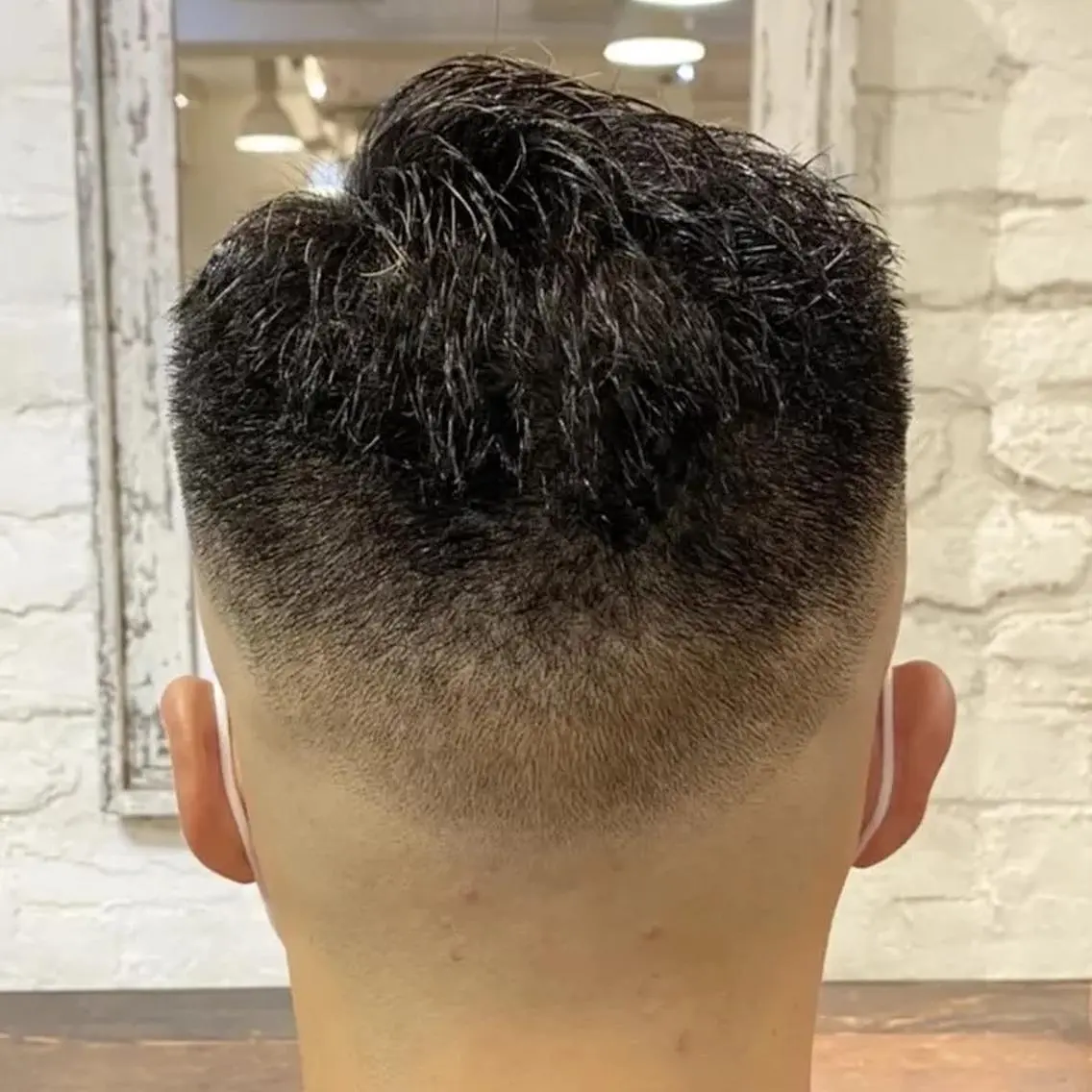 ショート メンズ カット メンズ/フェード/ バーバー/盛山大地のヘアスタイル