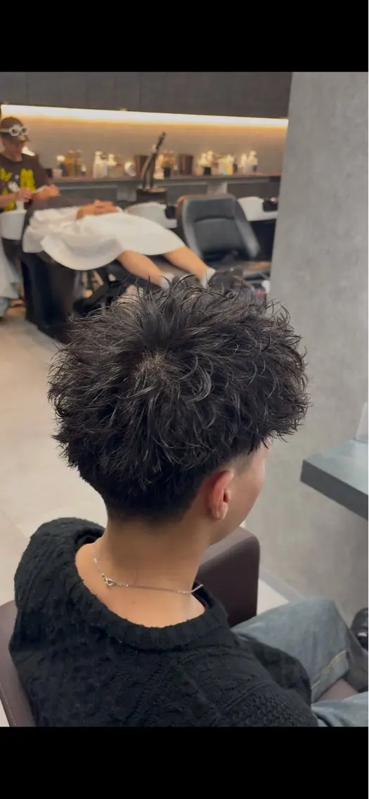 ショート ショートヘア カット パーマ 🔥メンズ特化🔥/ NISSYのヘアスタイル
