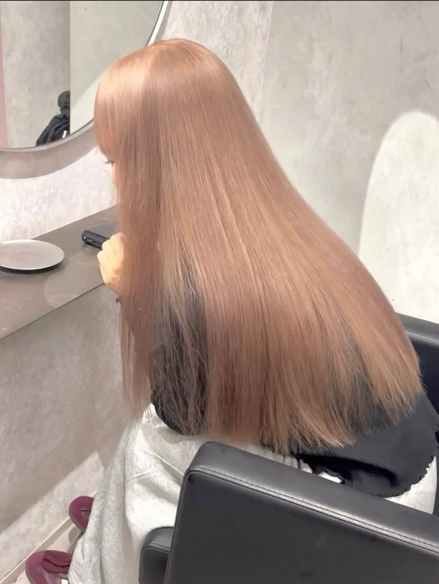 カラー ヘアカラー 池田 龍生のヘアスタイル