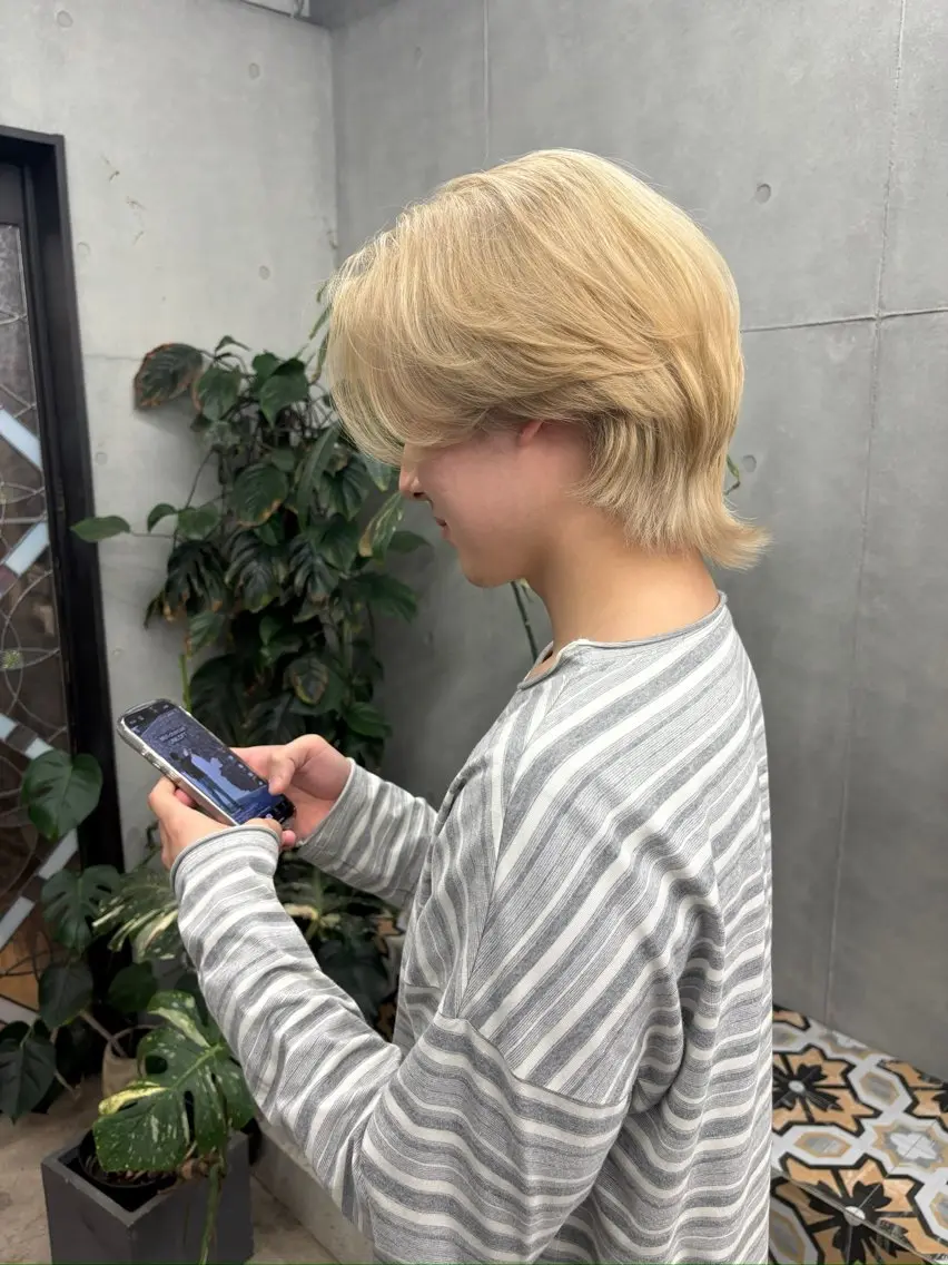 🌛ケアブリーチ+3stepトリートメント🫧の写真