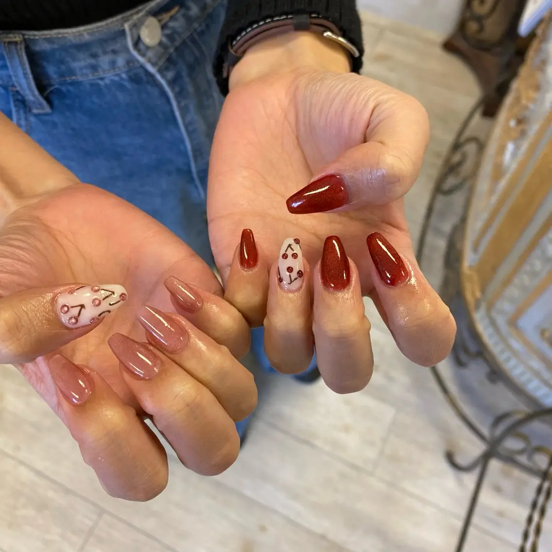 ネイル アートネイル ハンドネイル SAKURA 中島のネイルデザイン