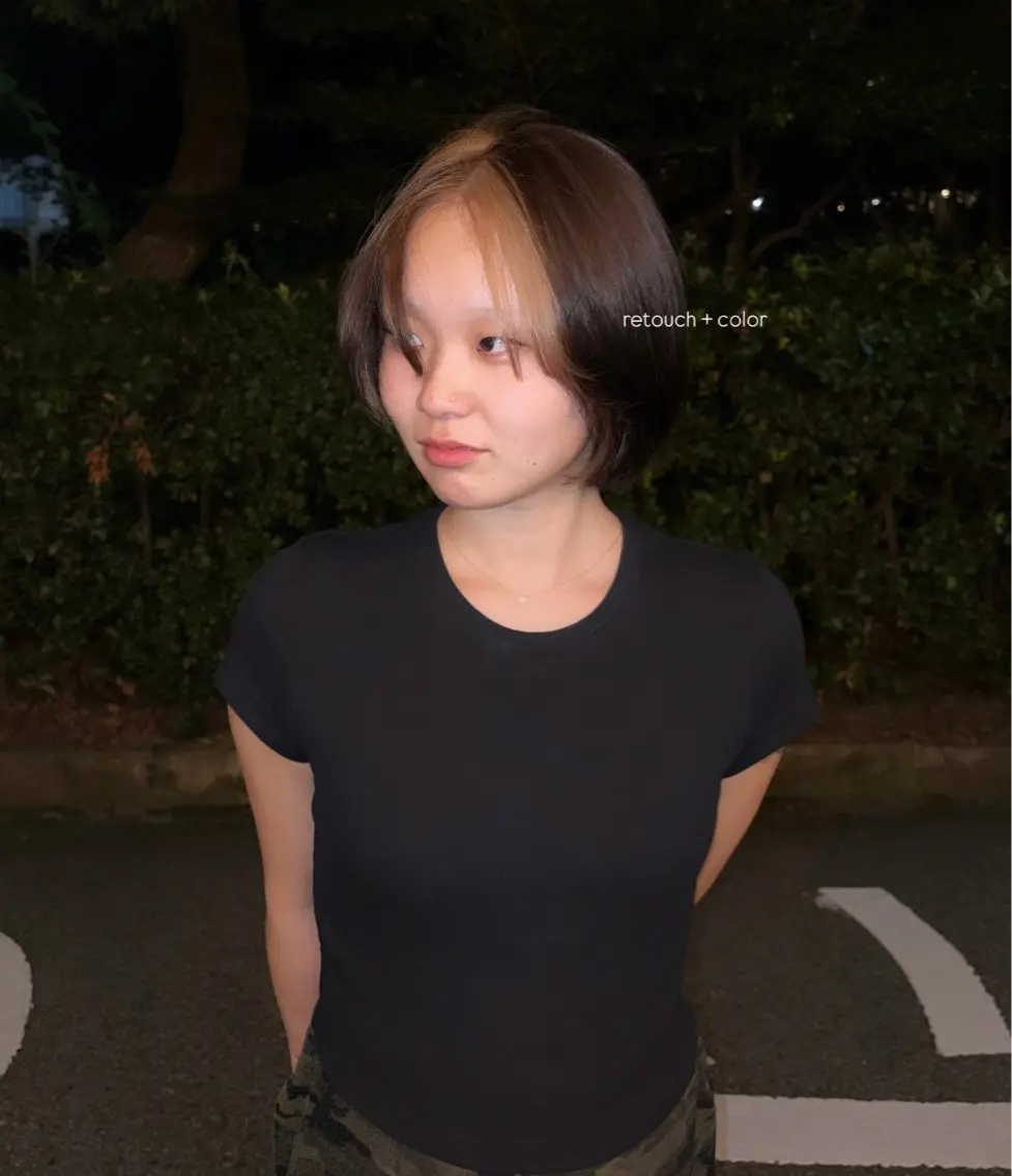 カラー YOKE akaneのヘアスタイル