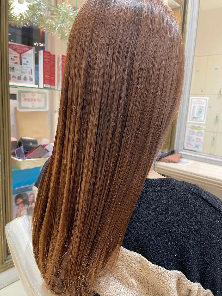 [人気No.1✨]似合わせカット✂️  & 縮毛矯正💫　&3stepウル艶トリートメント💎の写真