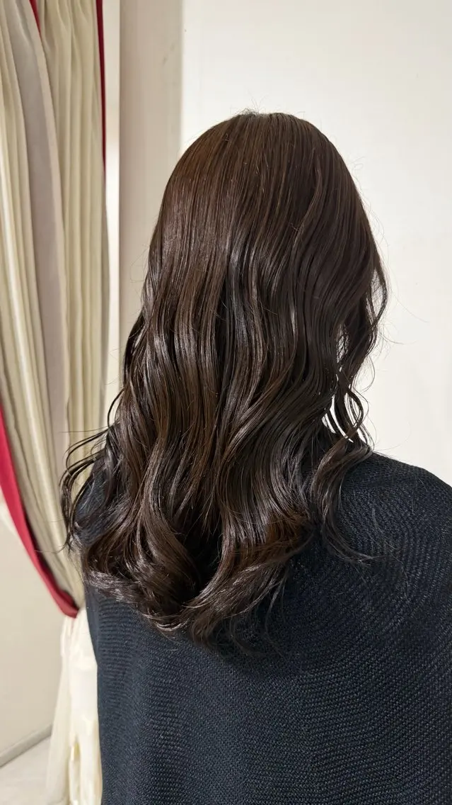 カラー ブラウンカラー 透明感カラー 木村 彩葉のヘアスタイル