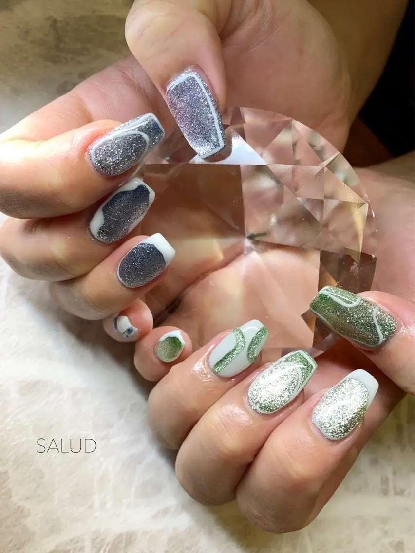 ネイル ハンドネイル Nail Salon SALUDのネイルデザイン