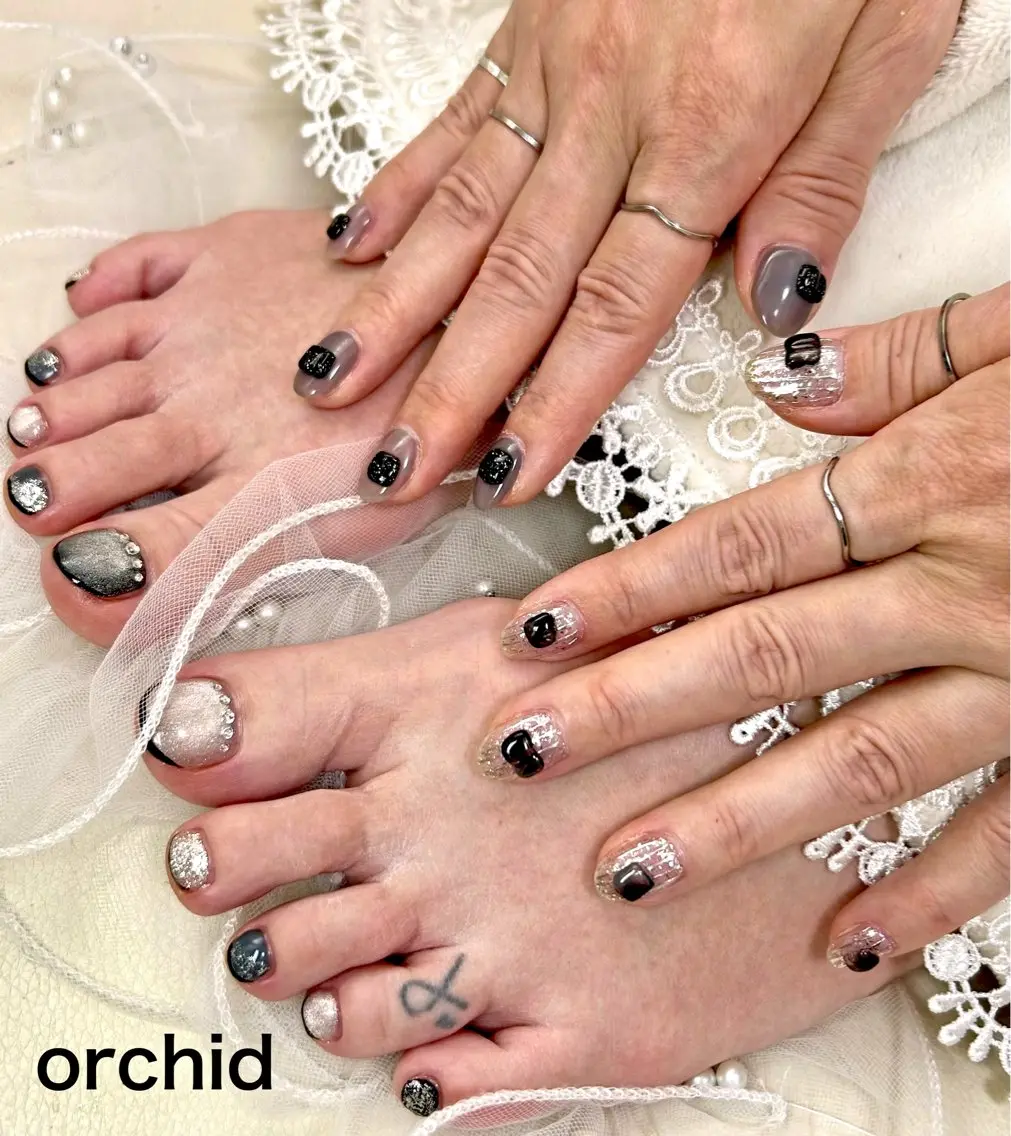 ネイル orchid ♡オーキッドのネイルデザイン