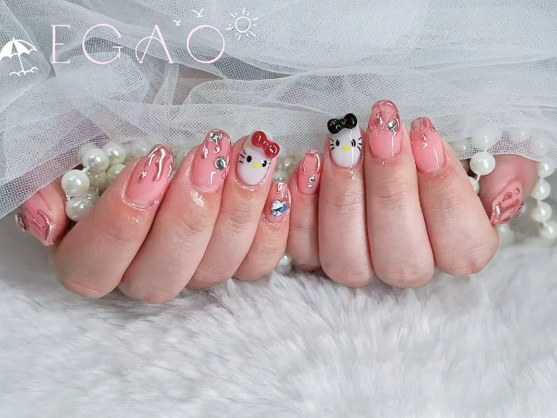 ネイル アートネイル フットネイル フレンチネイル ジェルネイル グラデーション ハンドネイル EGAO NAIL 錦糸町店のネイルデザイン