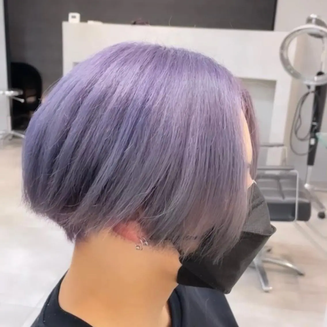 カラー ヘアアレンジ メンズ シルバー 柴山 正人のヘアスタイル