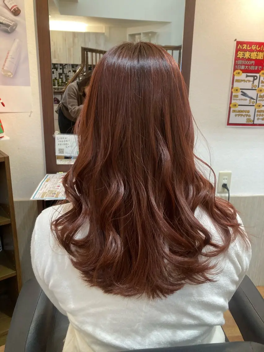 ロング MOLLA ✂️辻桃加のヘアスタイル