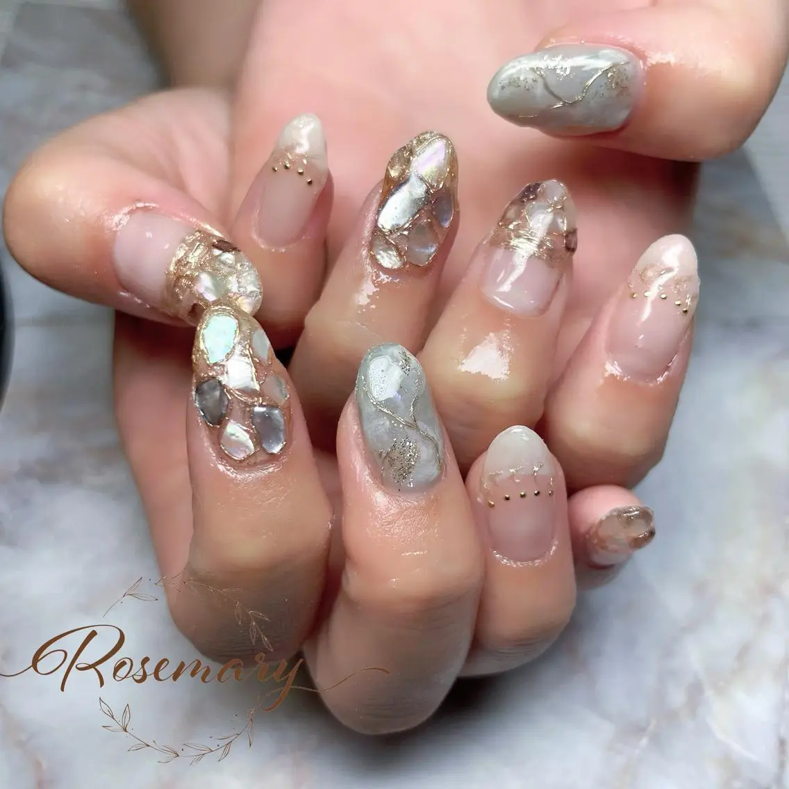 ネイル ハンドネイル Nailsalon Rosemaryのネイルデザイン
