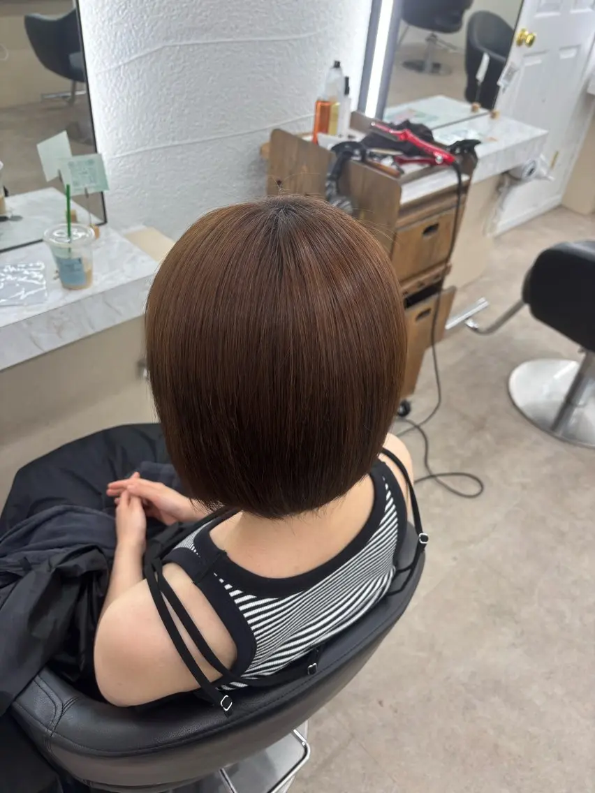 カラー ヘアカラー トリートメント DAICHI/ 透明感カラーのヘアスタイル