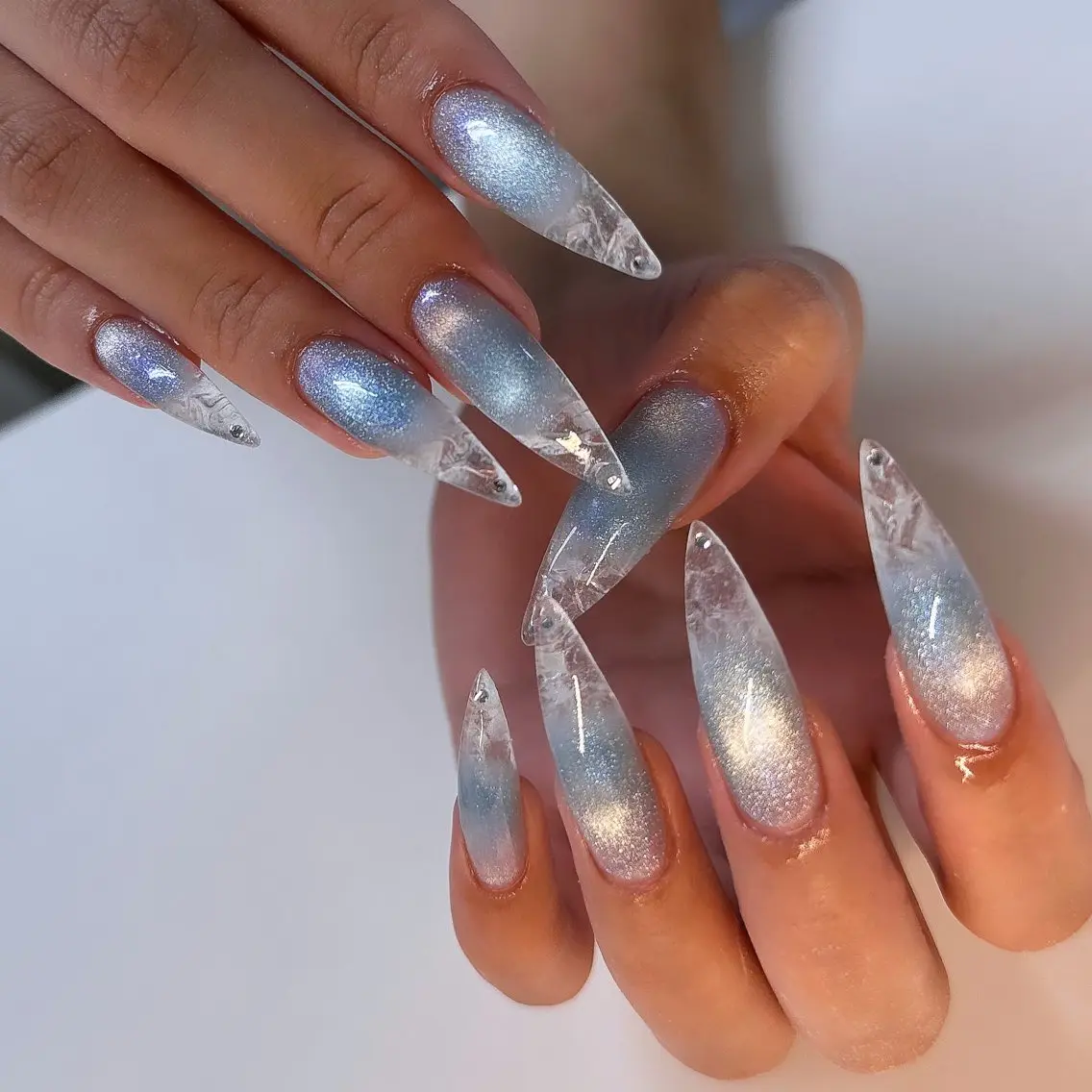 ロング ハンドネイル 🦋Nail Amo🦋のネイルデザイン