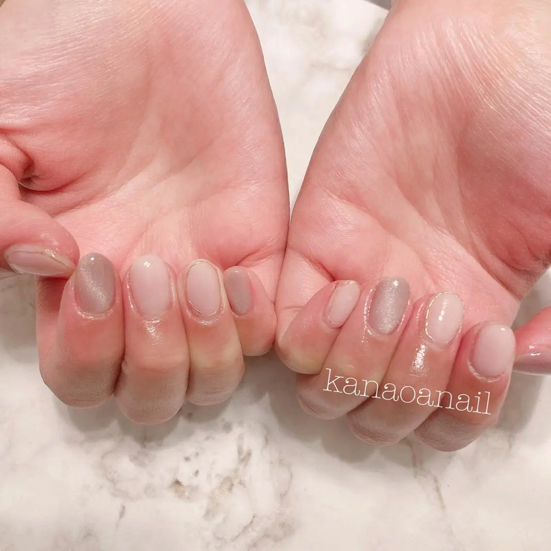 ネイル 地爪育成💅 kanaoanailのネイルデザイン