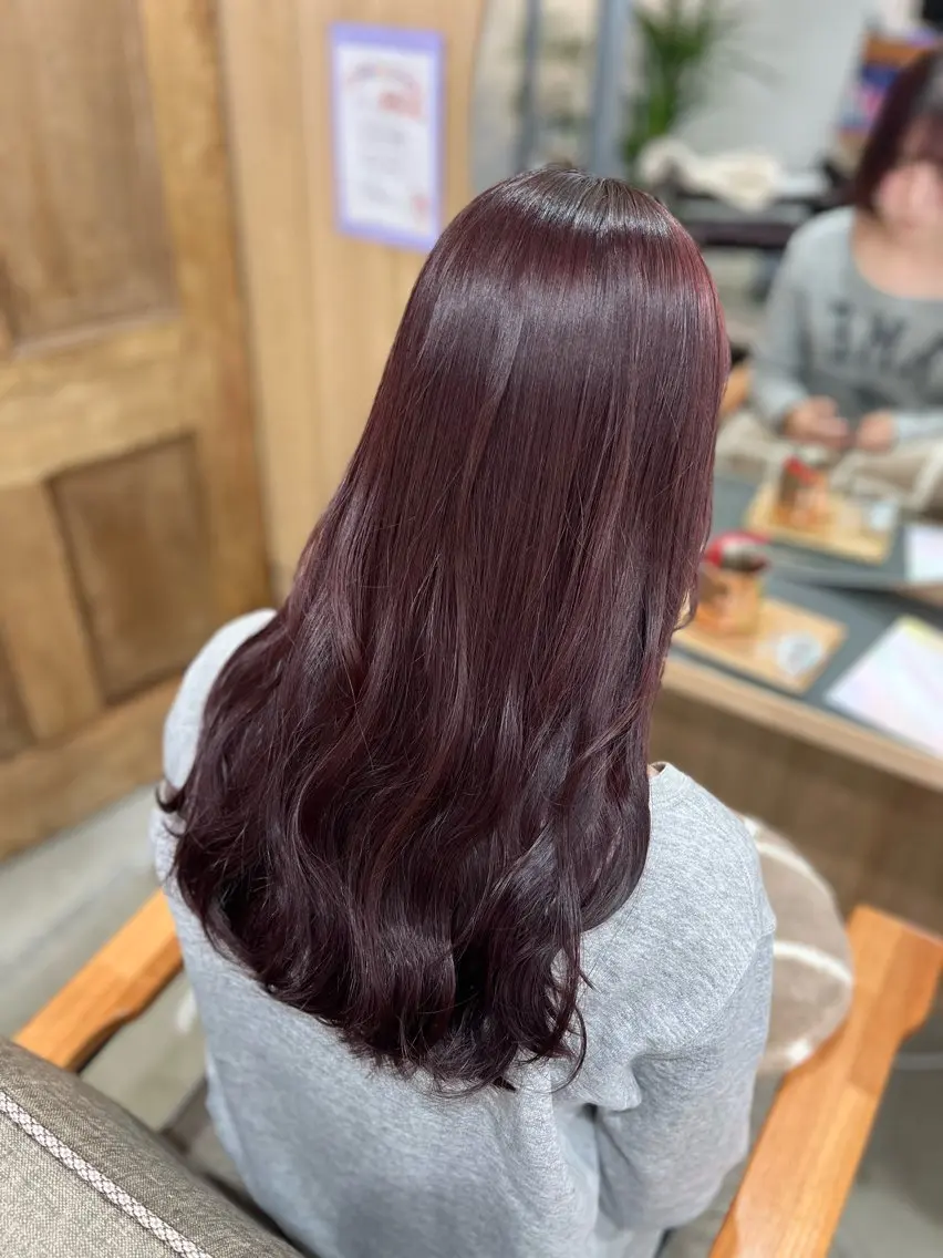 ダメージレスに高発色❤️‍🔥🥺【 ブリーチなしダブルカラー＋Aujuaトリートメント】の写真