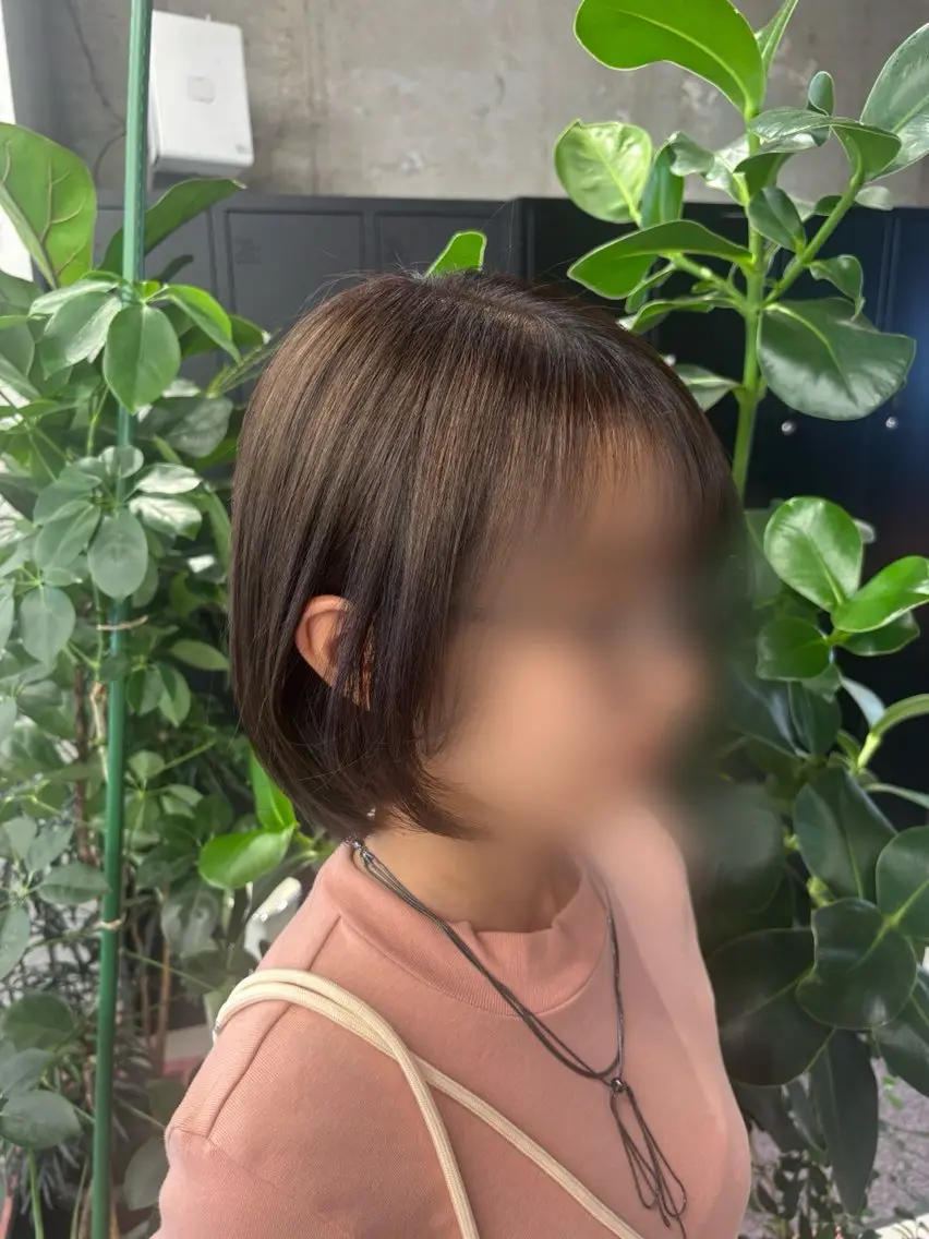 ショート カラー 🌷【透明感カラー】 ✨Yuiのヘアスタイル