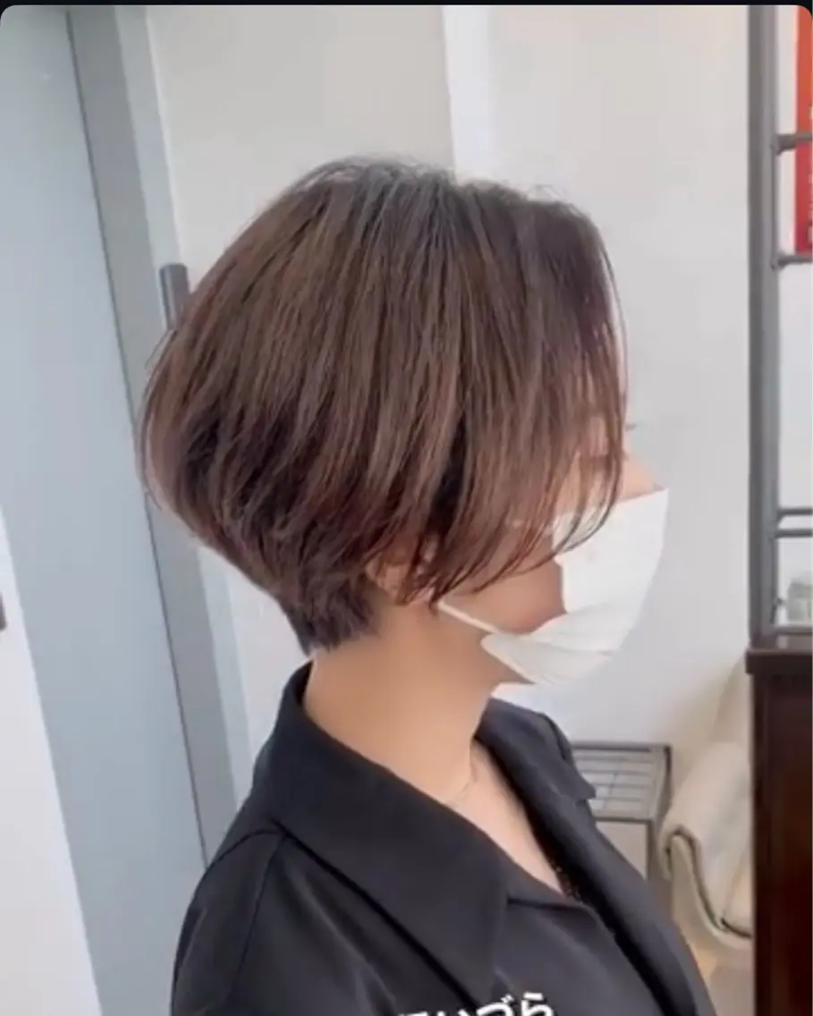 ショートカット💇 期間限定無料モデル🎈 トリートメント付き◎の写真
