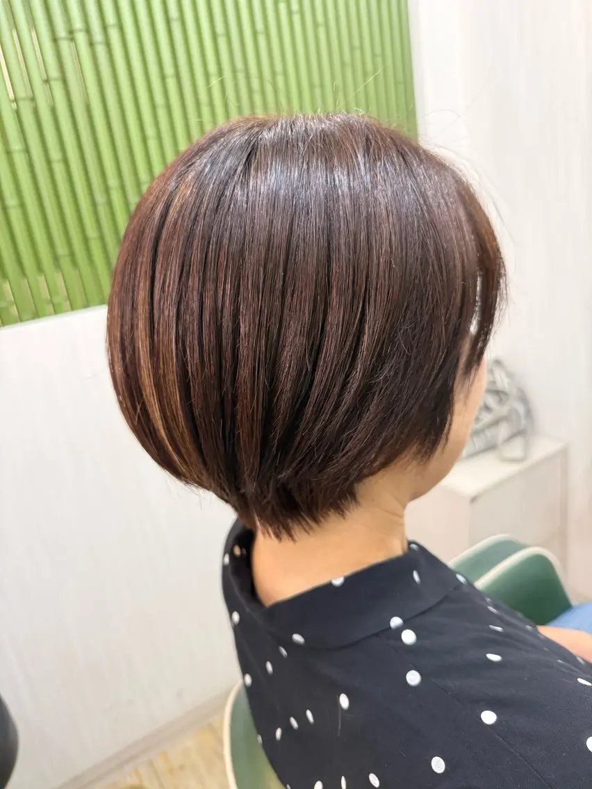 ショート カット 矢内 結菜のヘアスタイル