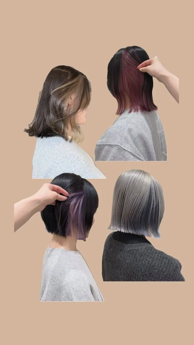 ミディアム カット ヘアカラー トリートメント 𓍯柔らかhair 𓍯 yukinoのヘアスタイル