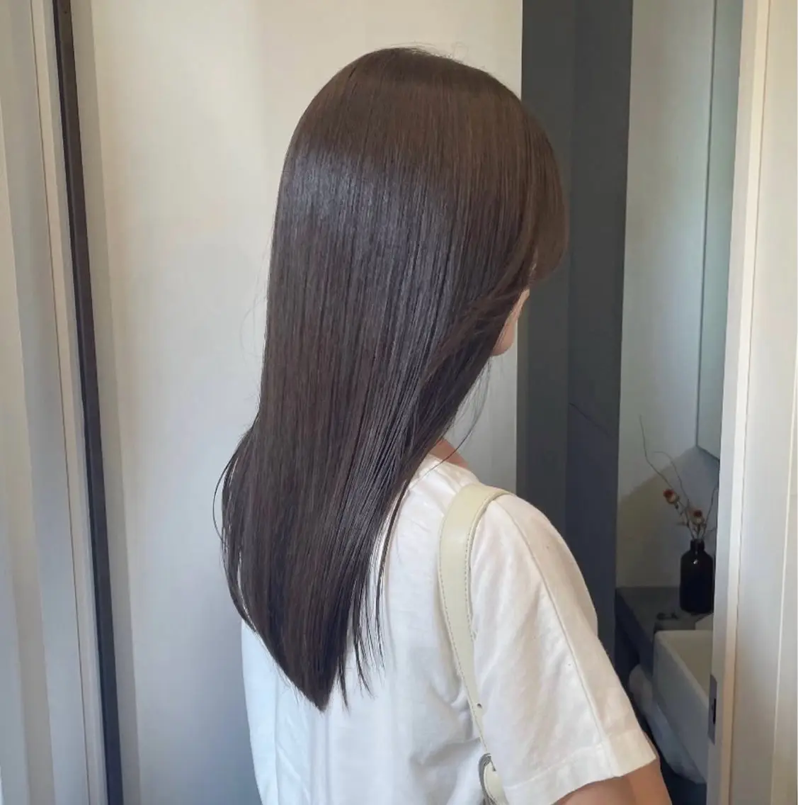 ミディアム カラー ブリーチカラー🧹 miyukiのヘアスタイル