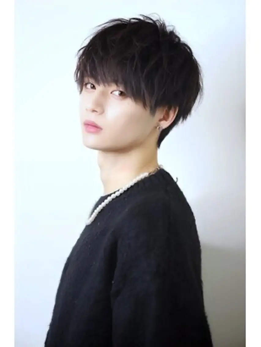 ショート メンズ マッシュ 吉田 凱翔のヘアスタイル