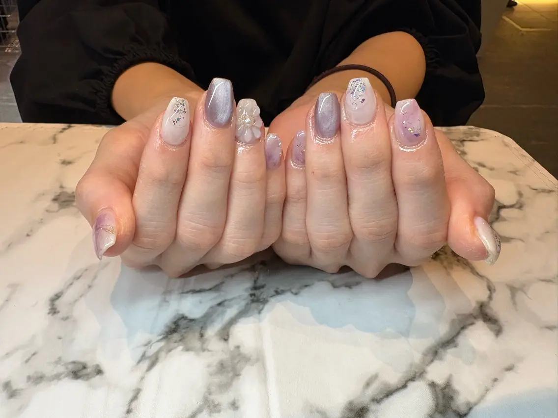 ネイル 持ち込み MANAMI W【今福鶴見店】のネイルデザイン