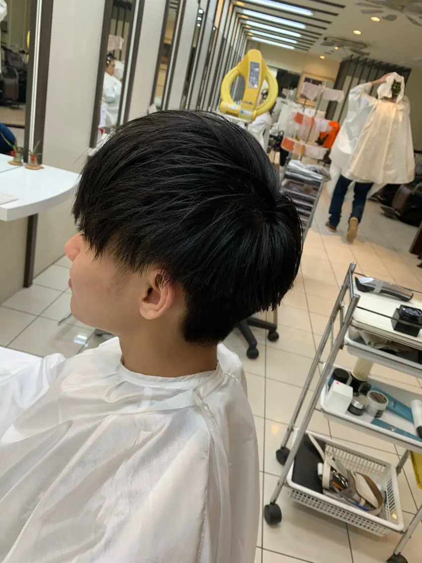 メンズ カット 髪質改善⭐️縮毛矯正 中野⭐️Rinaのヘアスタイル
