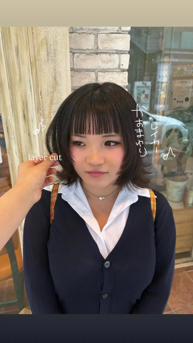 ショート カット 🪐海外hair/パ ーマ/暖色/ミミ🌼のヘアスタイル