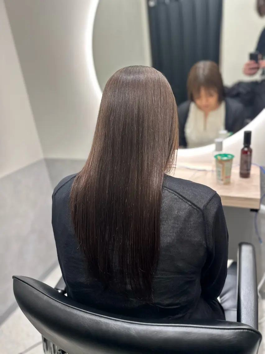 ロング カラー ヘアアレンジ ヘアカラー トリートメント 美髪透明感特化| なおき|池袋美容師のヘアスタイル