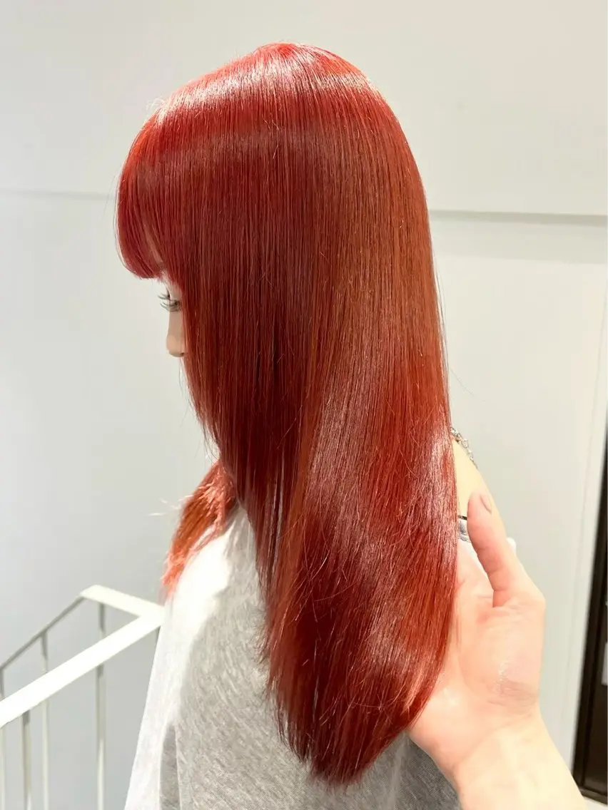 ロング ヘアカラー MIZUKI LUCK TOKYOのヘアスタイル