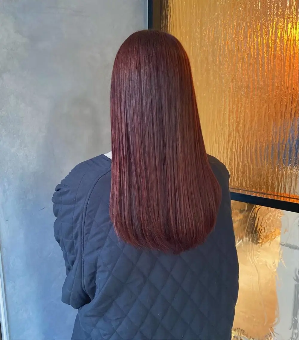【🍂秋カラー限定🍂】カット＋秋色ワンカラー＋1stepTR🫧補足説明をご確認ください!の写真