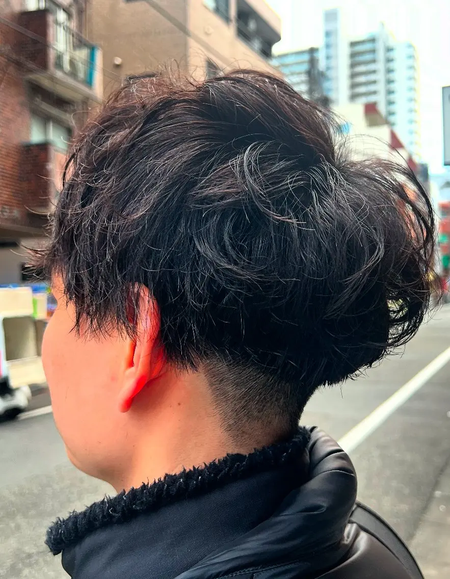 メンズ マッシュ メンズパーマ カット パーマ 【赤羽メンズ美容師】 平田 竜也のヘアスタイル