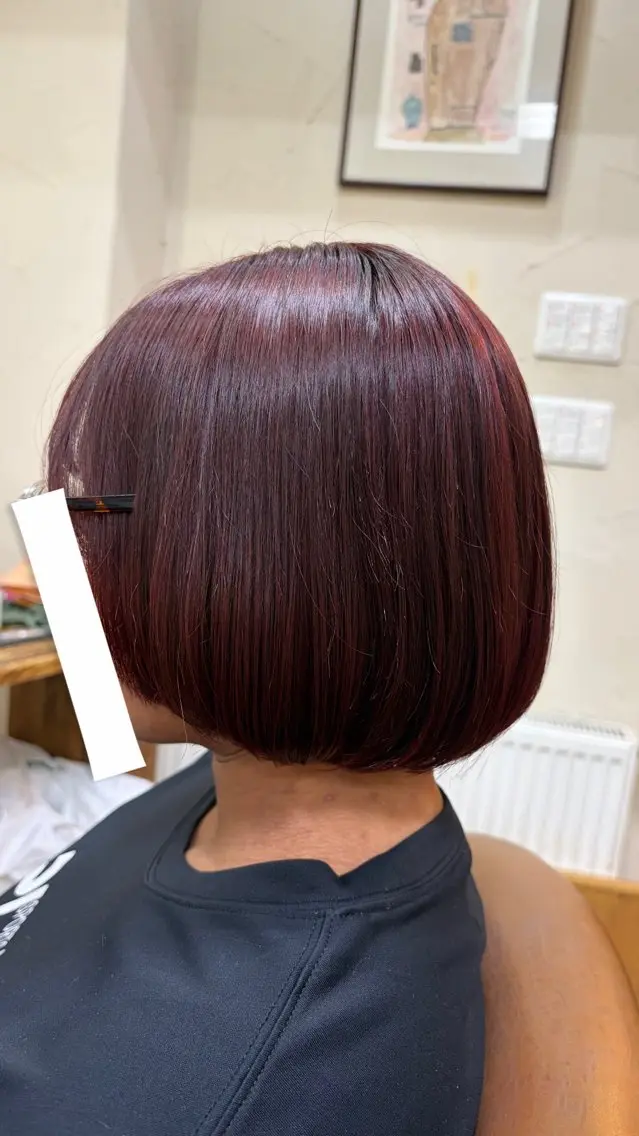 ショート カット ヘアカラー くどう りんかのヘアスタイル