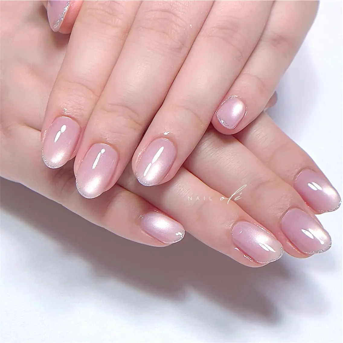ネイル マグネットネイル オフィスネイル シンプルネイル ハンドネイル NAIL oleのネイルデザイン