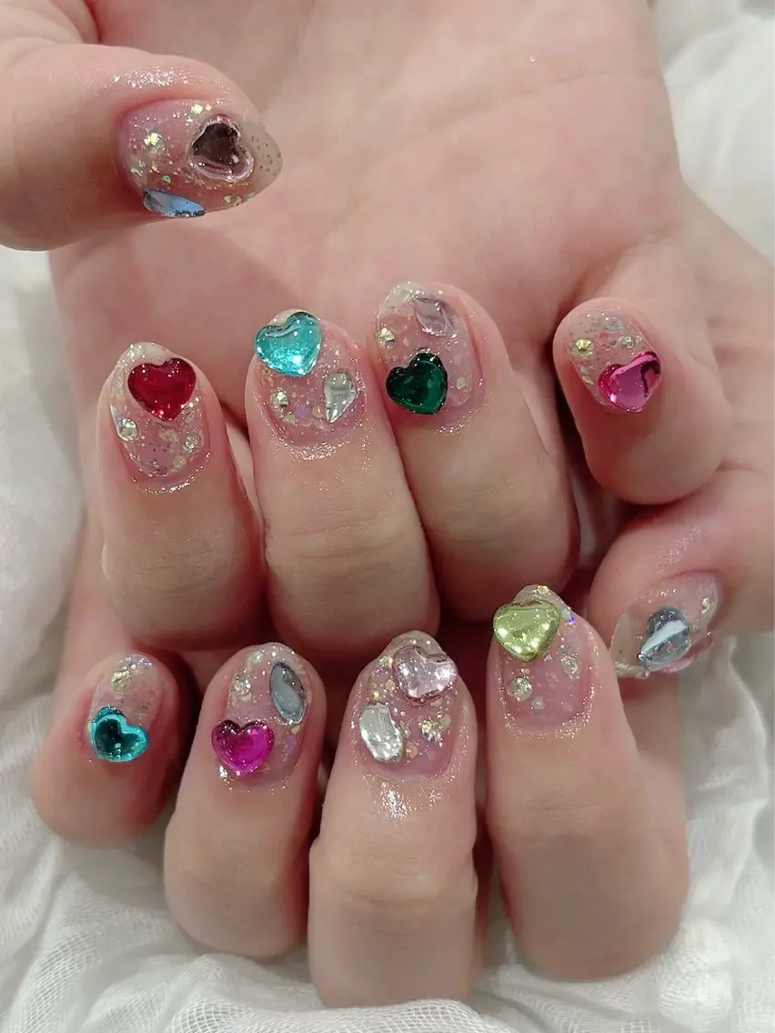 ネイル ハンドネイル ♡Zir nail ゆい 🧸♡のネイルデザイン