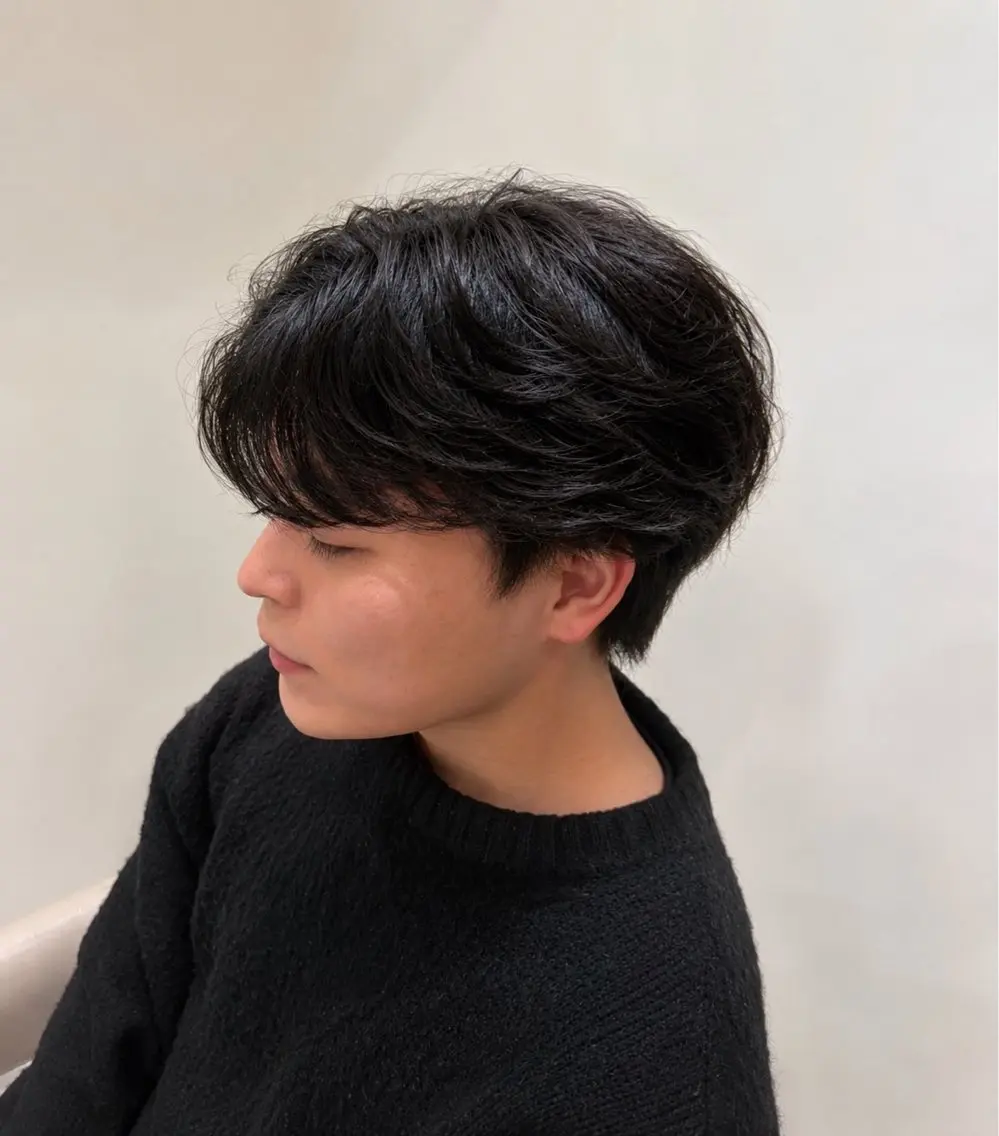 【minimo限定】mens cut + down perm⬇️の写真