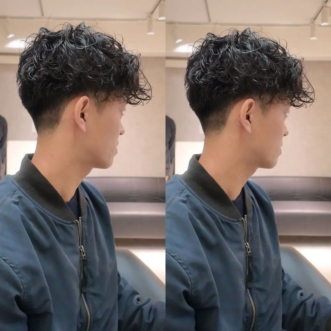 ショート メンズ カット パーマ ANSER スズカ 🦋メンズカットのヘアスタイル