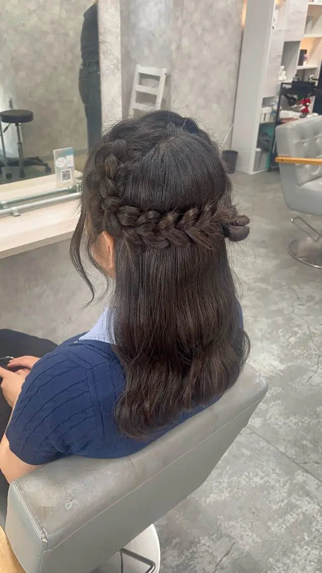 【💖1番人気💖ヘアセットメニュー💕】当日限定メニュー🎀イベントやライブ前✨お出かけ前にヘアアレンジの写真