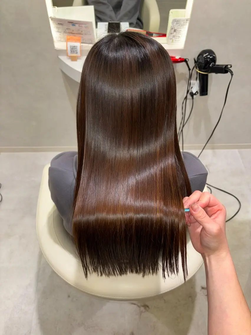ロング カラー ヘアアレンジ カット 縮毛矯正 トリートメント 🌷艶髪/髪質改善/ 松村きさら🌷のヘアスタイル
