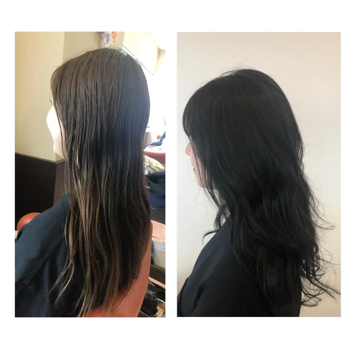 ロング ハイライト やまぐち まりんのヘアスタイル