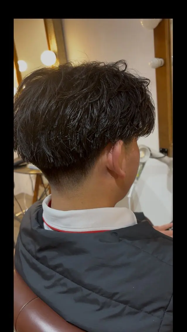 メンズ カット 🌀メンズパーマ🌀 平川海夢のヘアスタイル