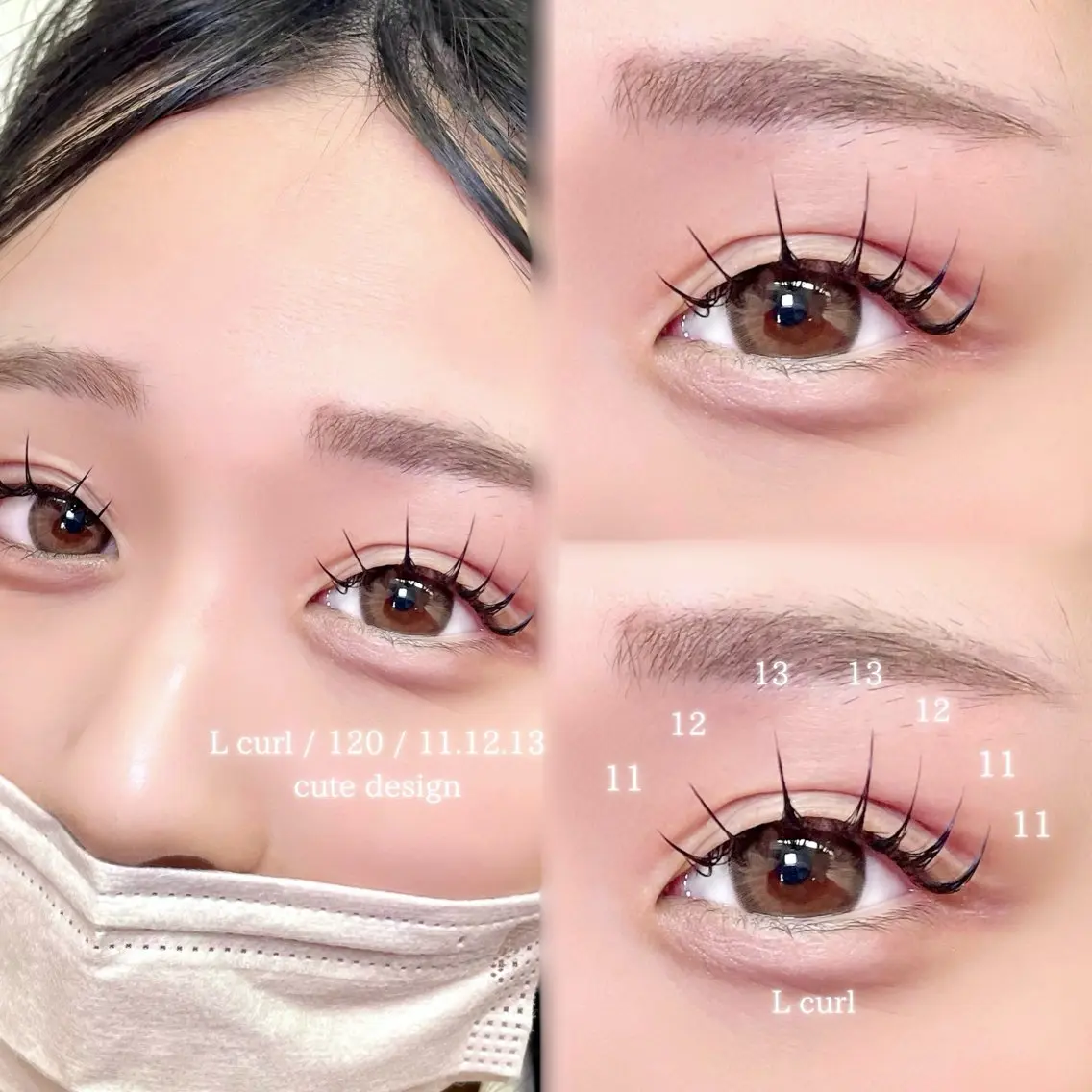 マツエク・マツパ ICY❁⃘eye aikaのマツエク・マツパデザイン