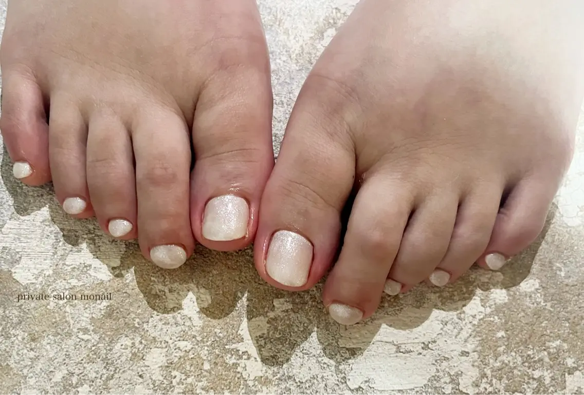 ネイル ワンカラーネイル nail salon monailのネイルデザイン