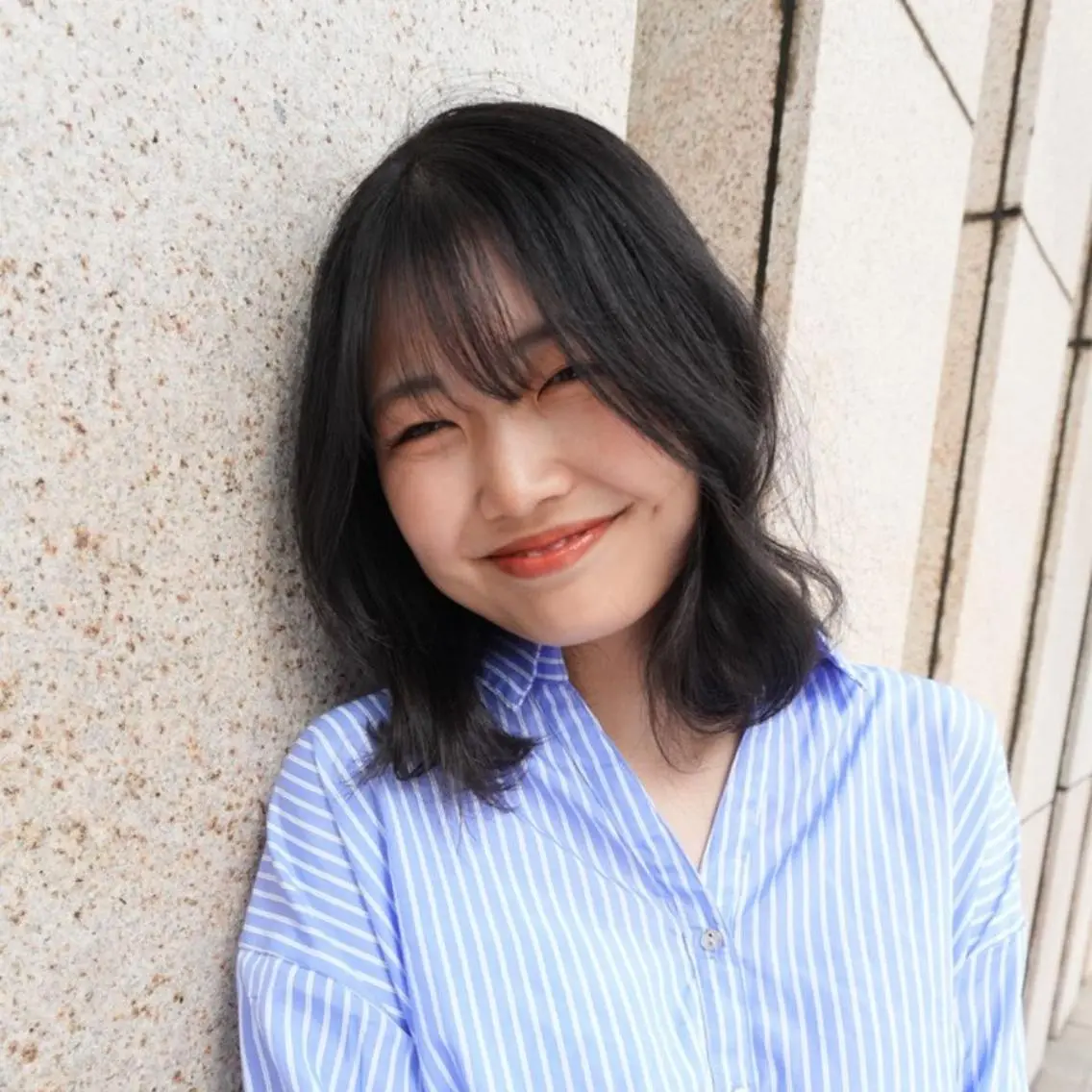 セミロング パーマ セミロングパーマ 小顔カット ❇️安達 優心❇️ レイヤー/艶髪特化のヘアスタイル