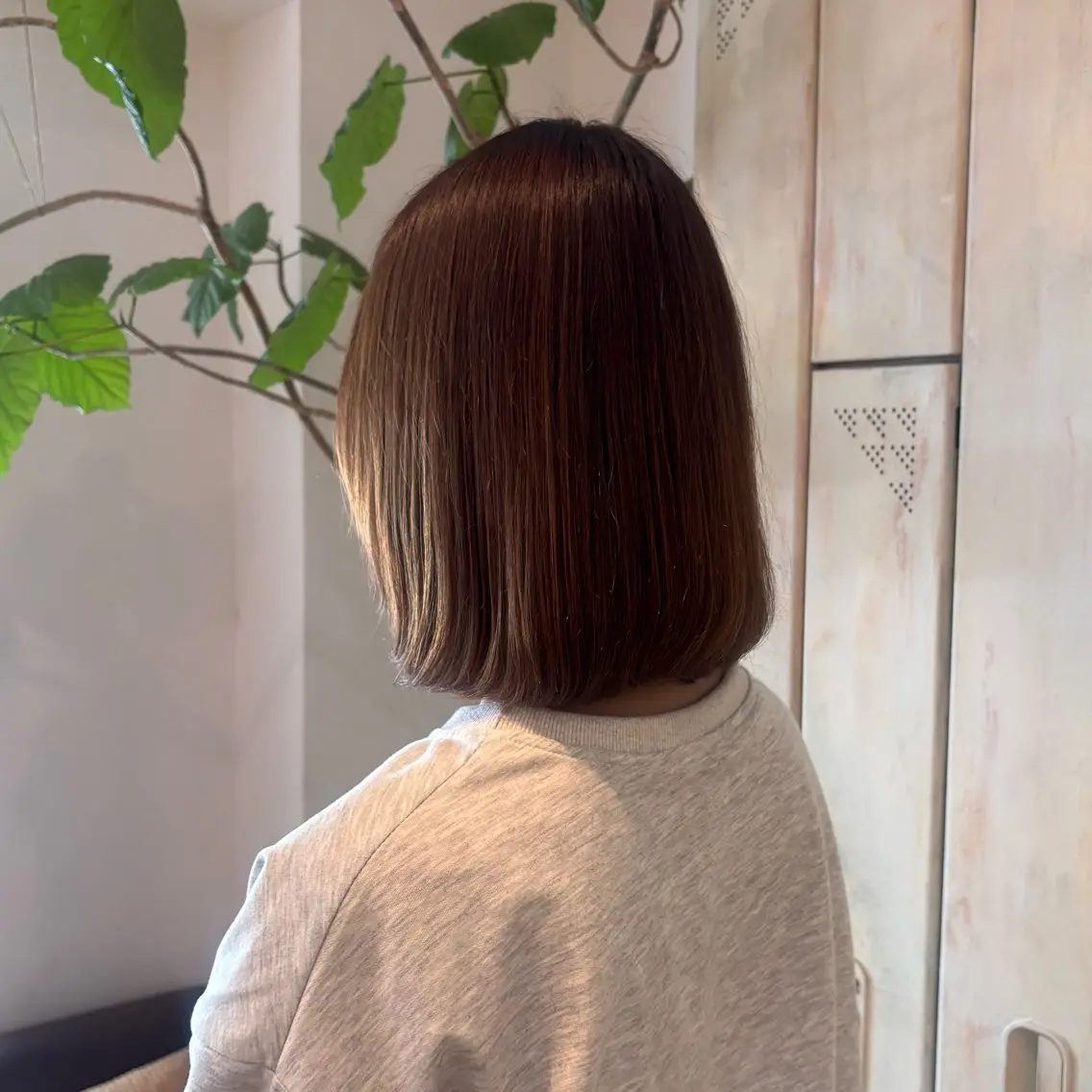 ミディアム カラー Noa🎀🫧 KNACK 東三国のヘアスタイル
