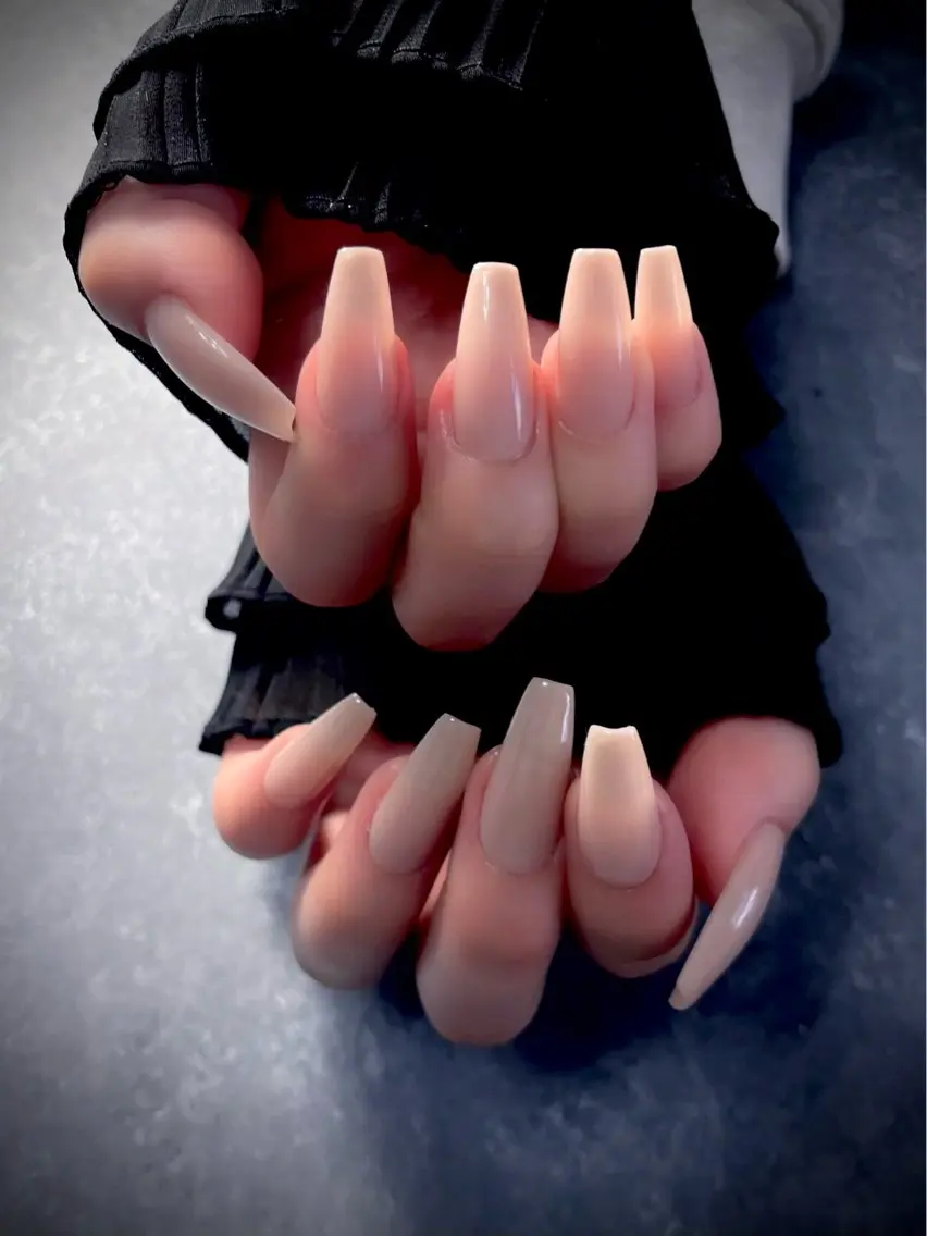 ネイル ワンカラーネイル スカルプネイル シンプルネイル ネイルチップ ハンドネイル YUKO nailのネイルデザイン