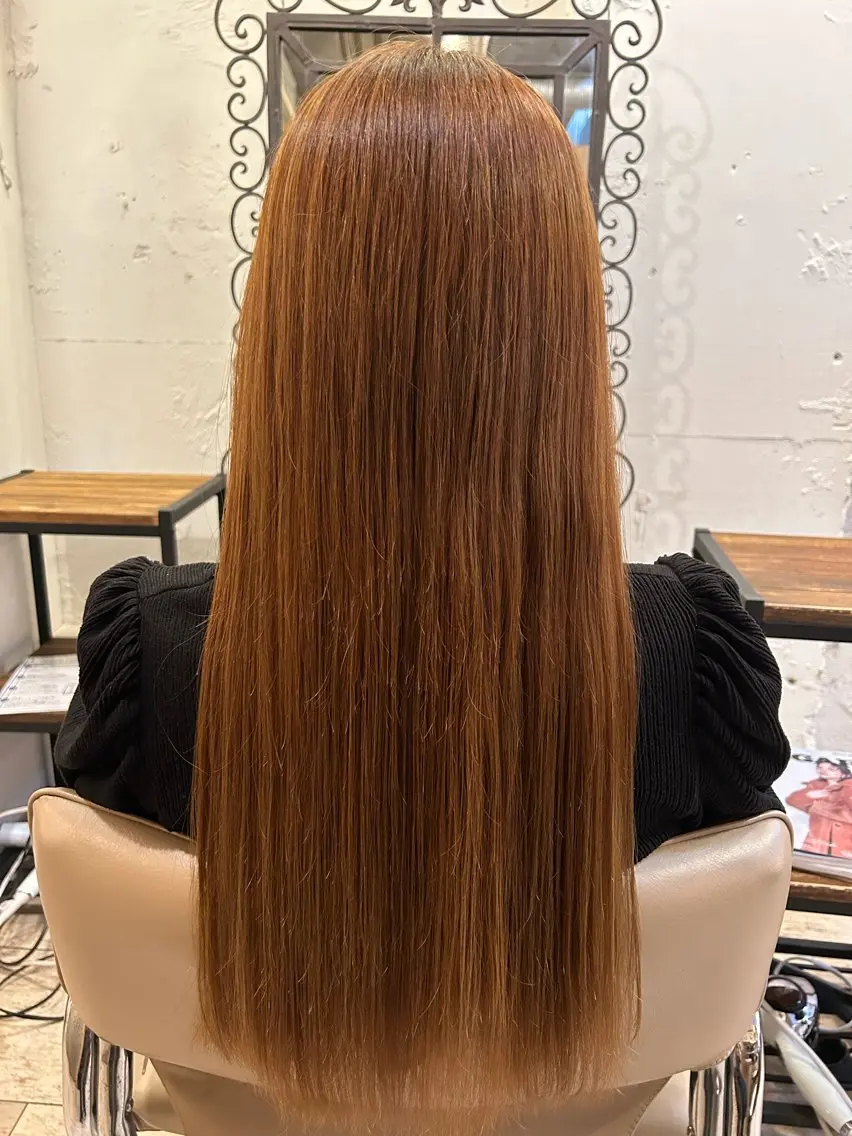 カラー ARISE 都立大学 稲月 瑞喜のヘアスタイル