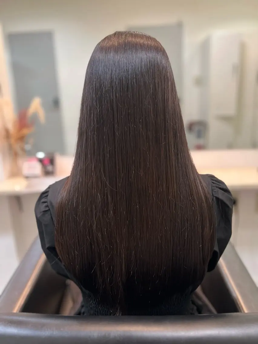 ロング カラー カット ヘアカラー トリートメント 🤍美髪×艶カラー RYOKO🤍のヘアスタイル