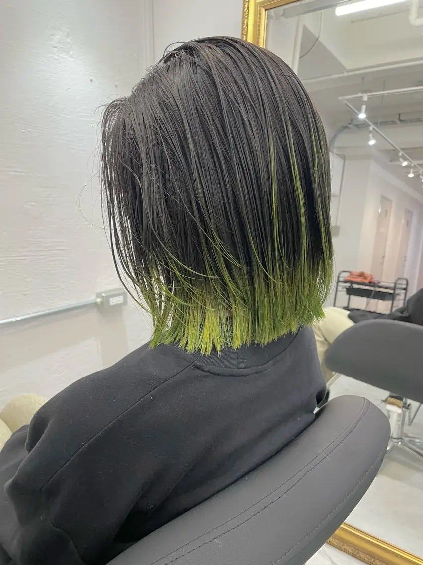 ショート カラー ボブ カット ヘアカラー トリートメント 艶髪/透明感カラー tawadaのヘアスタイル