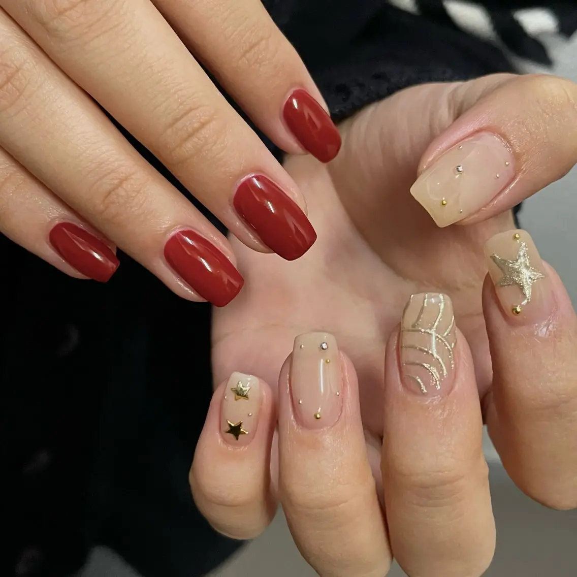 ネイル アートネイル ハンドネイル カメレオン京橋🌻 草葉由佳のネイルデザイン